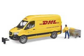 Bruder MB Sprinter DHL sa radnom opremom i figuricom