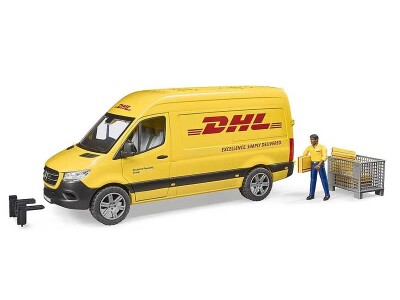Bruder MB Sprinter DHL sa radnom opremom i figuricom