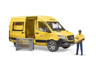Bruder MB Sprinter DHL sa radnom opremom i figuricom