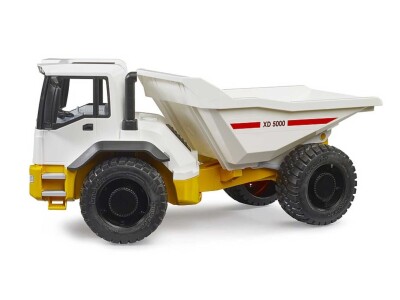 Bruder kamion kiper XD 5000 bijelo žuti