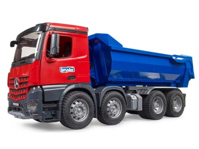 Bruder MB Arocs kiper kamion halfpipe