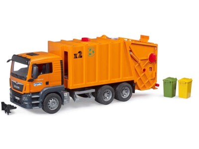 Bruder MAN TGS komunalni kamion za smeće narančasti