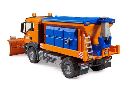 Bruder MAN TGS vozilo za zimsku službu s ralicom
