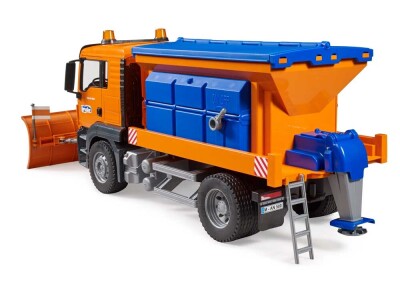 Bruder MAN TGS vozilo za zimsku službu s ralicom