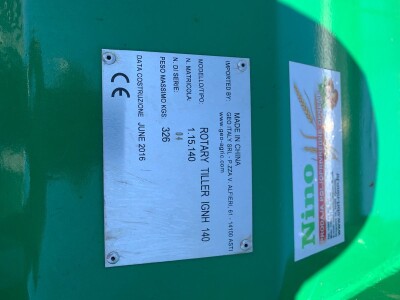 Freza GEO IGNH-140 s hidrauličnim pomakom – kao nova, radila 5 sati