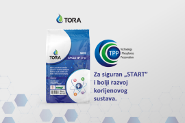 TORA APOLO NP 12:43 - STARTNO GNOJIVO S VISOKIM SADRŽAJEM FOSFORA