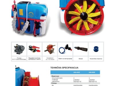 MORAVA Nošeni i vučeni atomizeri