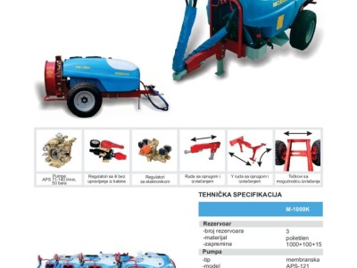 MORAVA Nošeni i vučeni atomizeri