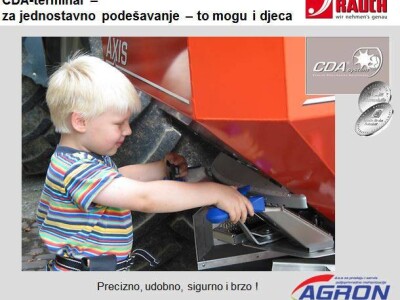 RAUCH AXIS - serija strojeva za preciznu raspodjelu mineralnih gnojiva