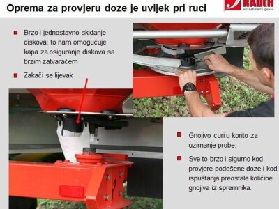 RAUCH AXIS - serija strojeva za preciznu raspodjelu mineralnih gnojiva