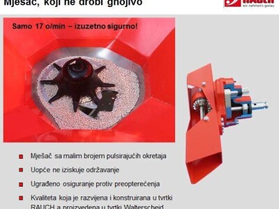 RAUCH AXIS - serija strojeva za preciznu raspodjelu mineralnih gnojiva