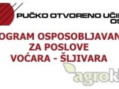 Program osposobljavanja za poslove voćara - šljivara