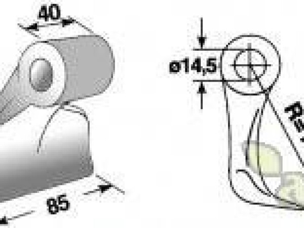 Čekić malčera MASCHIO BARBI *Original*