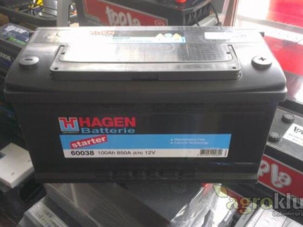 Akumulator Hagen 12V 100Ah, 850 A