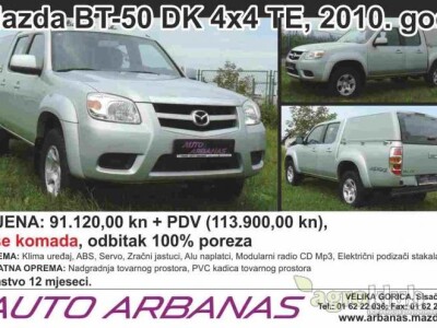 Mazda BT-50 Pick-up, rabljena vozila, akcija!