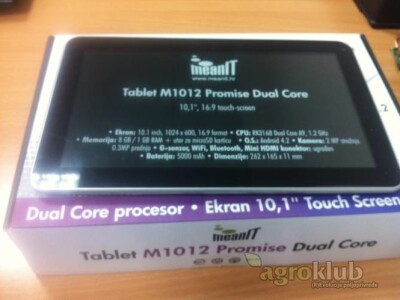 meanIT tablet M1012 Promise 10.1" Dual Core