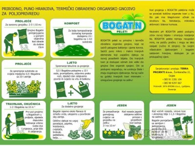 BOGATIN PELETI - organsko gnojivo