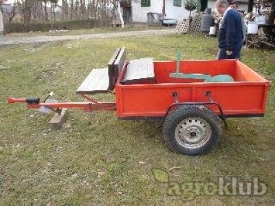 Prikolica za motokultivator