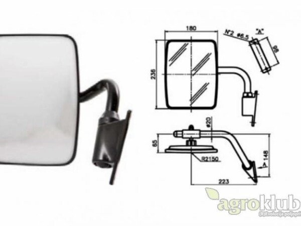 Retrovizor za traktore Same/Fiat/Landini