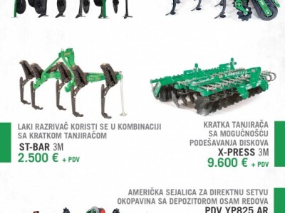 RASPRODAJA GREAT PLAINS MAŠINA- DO 40 POPUSTA