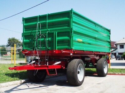 Prikolica Leško 11T - dvoosovinka