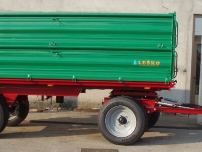 Prikolica Leško 11T - dvoosovinka