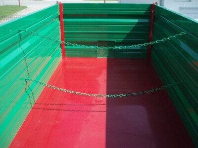 Prikolica Leško 11T - dvoosovinka