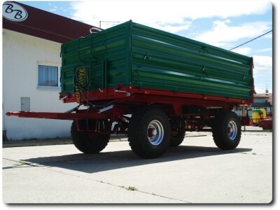 Prikolica Leško 8T - dvoosovinska