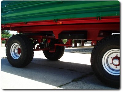 Prikolica Leško 8T - dvoosovinska