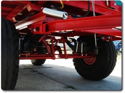 Prikolica Leško 8T - dvoosovinska