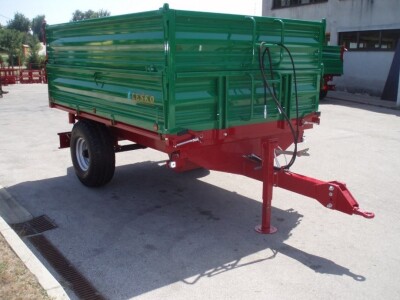 Prikolica Leško 5,5T - jednoosovinka