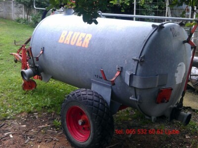Bauer cisterna pocinkovana 2200l