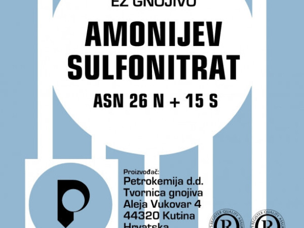 ASN amonijev sulfonitrat (26 N+15 S)