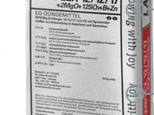 Gnojiva COMPLEX 12/12/17 +2MgO+12SO3+B+Zn