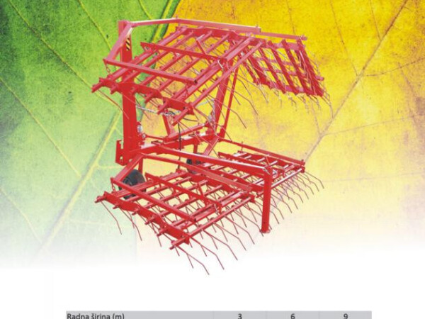 Drljača Sa Opružnim Zubima 6m Majevica