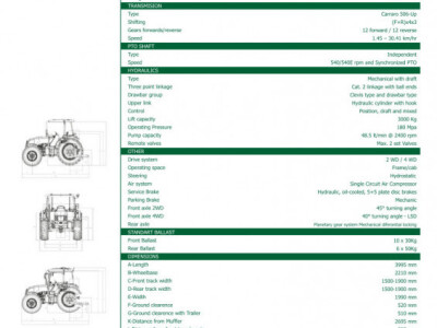 Traktor Arma Trac 704E+ akcija!