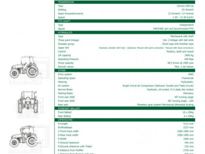 Traktor Arma trac 1054E+ ušteda 3.000eura