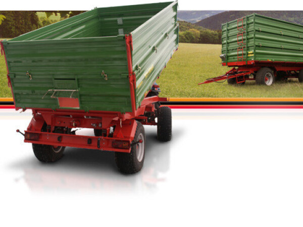 Dvoosovinske prikolice T 672/1