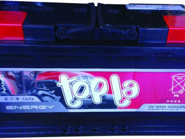 Akumulator TOPLA 12V 105Ah 1000A