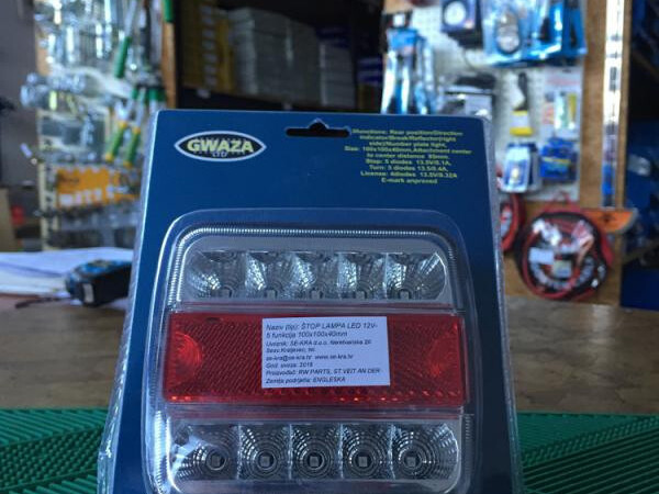 LED Stražnje Svjetlo 12V 5 Funkcija