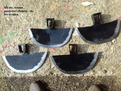 Motike , Budaci , Klinovi (Kovacka Radionica TOSKA ,Bor)