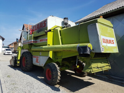 Claas Dominator Maxi 98 + adapter+ transportna kolica