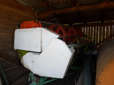 Claas Dominator Maxi 98 + adapter+ transportna kolica