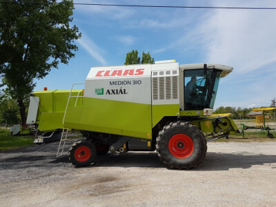 Kombajn Claas Medion 310 + adapter Cerio 450