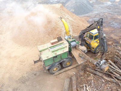 Drobilica za drvo - čiper - iverač