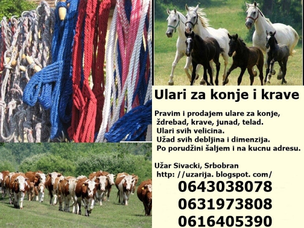 Ulari za krave i konje
