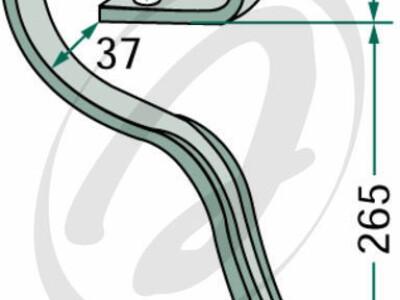 Opruga sjetvospremača mala prednja