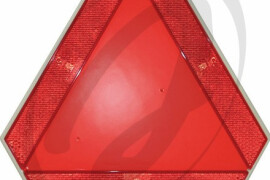 Trokut za spora vozila PVC, sa nosačem