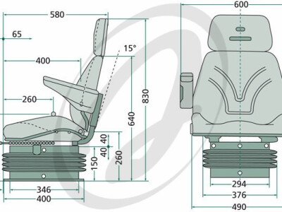 Komforno zračno sjedalo