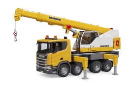 Bruder kamion dizalica Scania Super 560R Liebherr sa svjetlosnim i zvučnim modulom